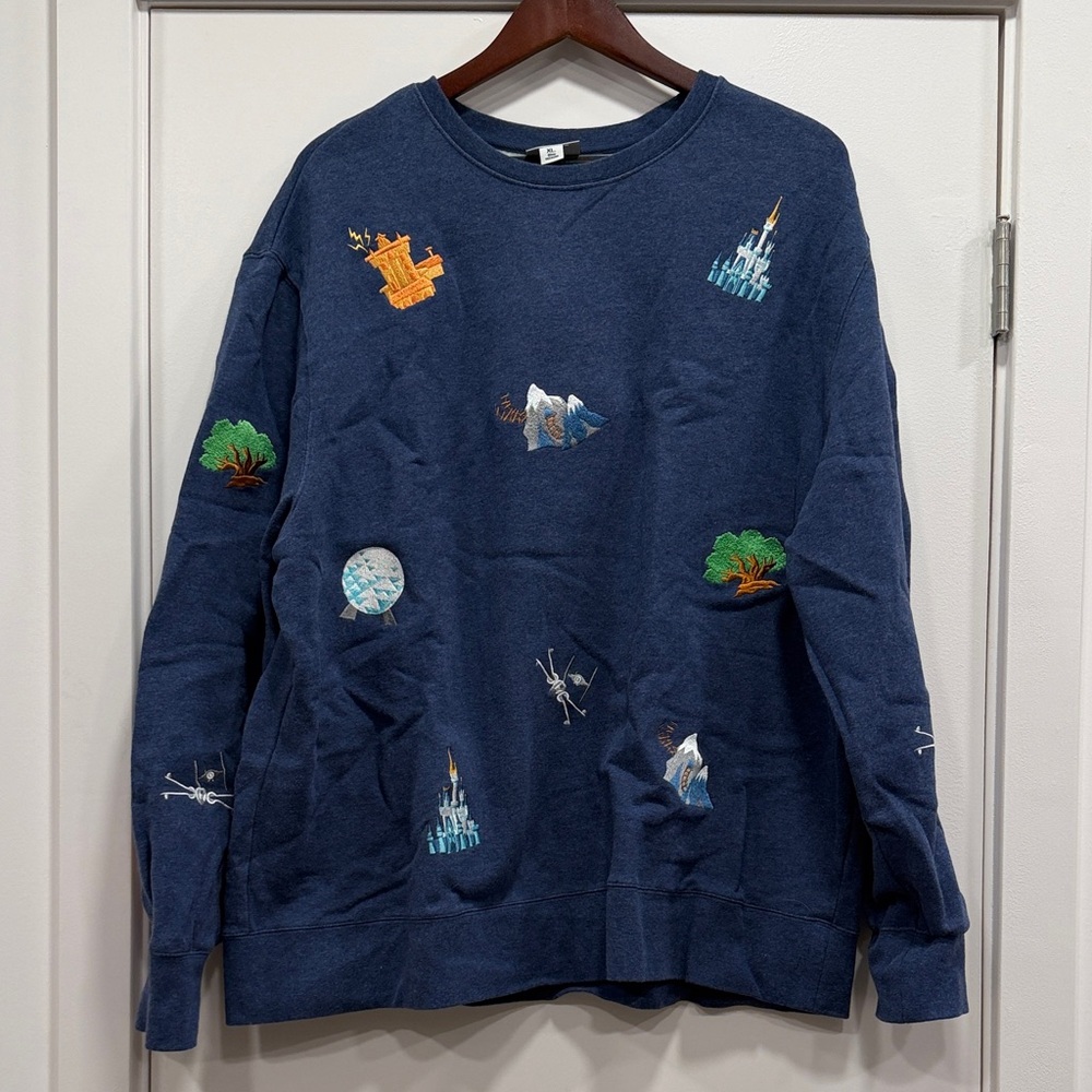 Walt Disney World Icon Embroidered Sweatshirt